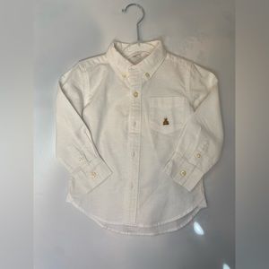 Gap toddler button down in white size 2T